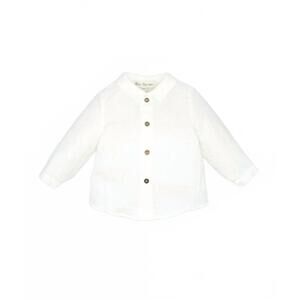 NEW FINA EJERIQUE boy's button down shirt in white